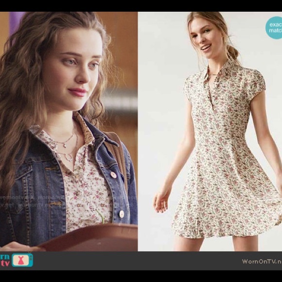 Urban Outfitters Dresses & Skirts - Urban Outfitters Floral Button Down Collared Dress